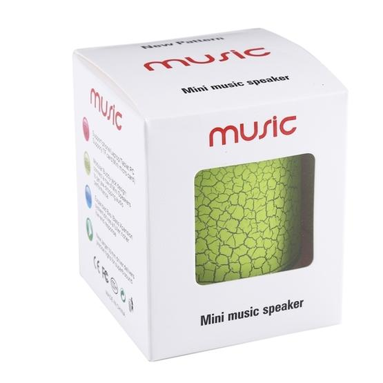 A9 Mini Portable Bluetooth Stereo Speaker, with Built-in MIC & LED (Green)