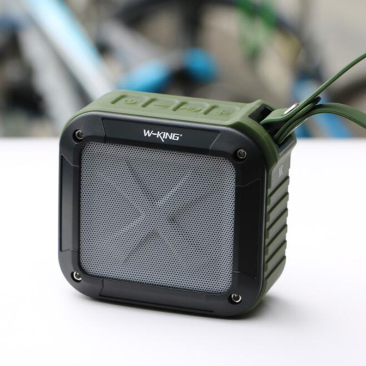 W-KING S7 Mini Wireless Waterproof Loudspeaker Bluetooth Bike Speaker Army Green