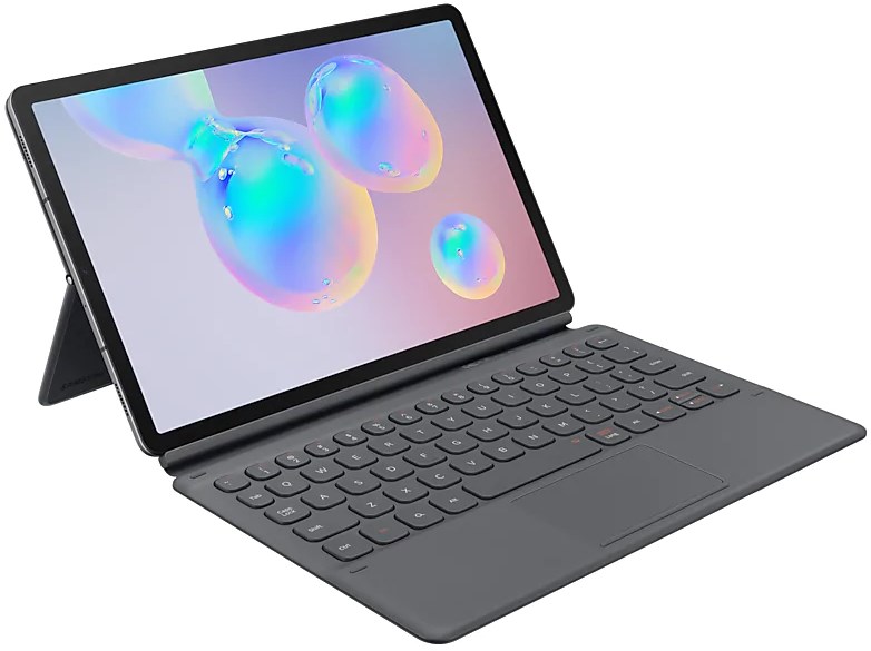 Samsung Galaxy Tab S6 Book Cover Keyboard Grey