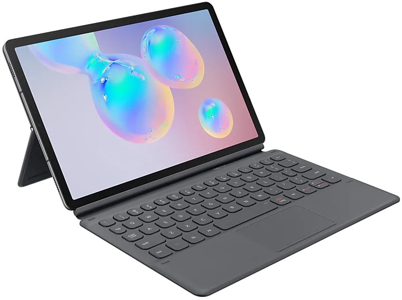 Samsung Galaxy Tab S6 Book Cover Keyboard Grey Samsung Galaxy Tab S6 Book Cover Keyboard Grey