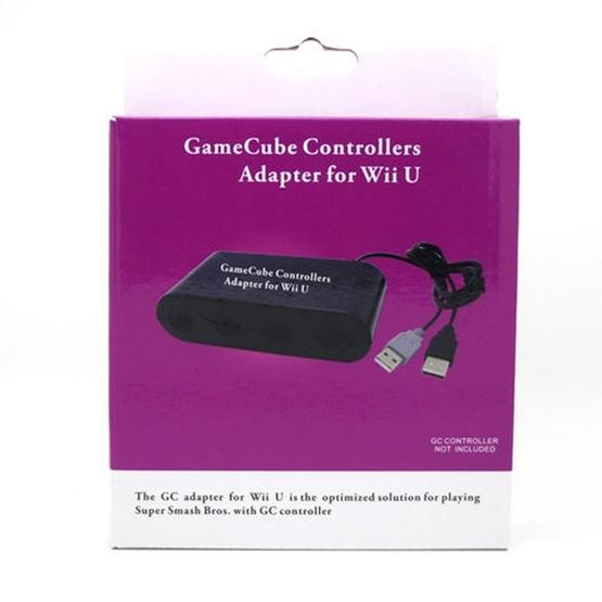 4 Ports GameCube Controller Adapter for Nintendo Wii U
