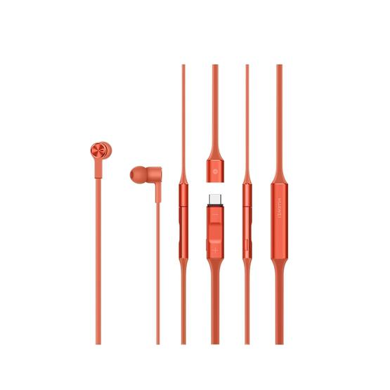 HuAwei FreeLace Bluetooth 5.0 Waterproof Hanging Neck Sports In-ear Bluetooth Headset Orange