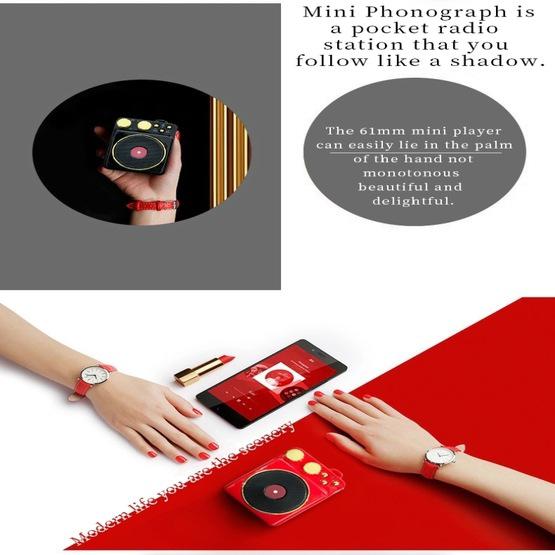 Retro Bluetooth Creative Speaker Phonograph Bluetooth Sound Mobile Phone Mini Portable Speaker