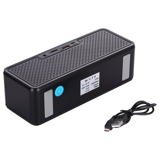 LN-24 DC 5V 1A Portable Wireless Speaker(Black)