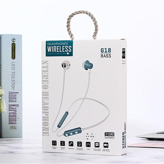 MG-G18 Bluetooth 4.2 Sport Wireless Bluetooth Earphone (Baby Blue)