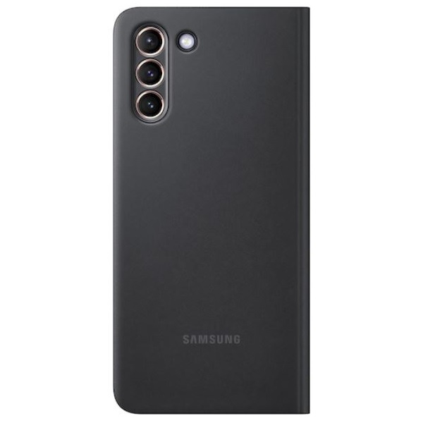 Samsung Galaxy S21 Plus Smart Clear View Phone Cover Black Samsung Galaxy S21 Plus Smart Clear View Phone Cover Black