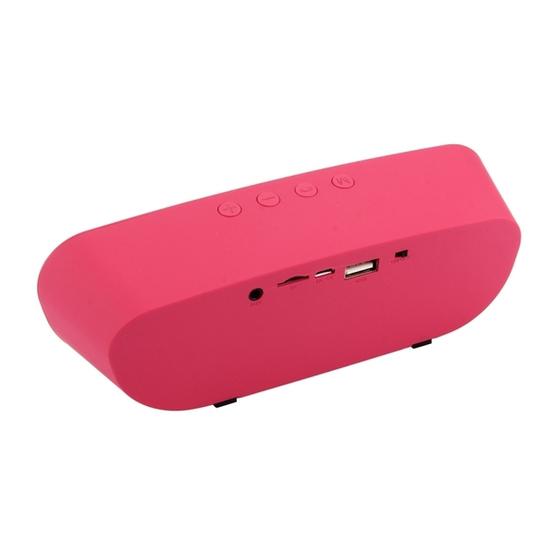 ZEALOT S9 Portable Multifunctional Wireless Bluetooth Speaker Magenta