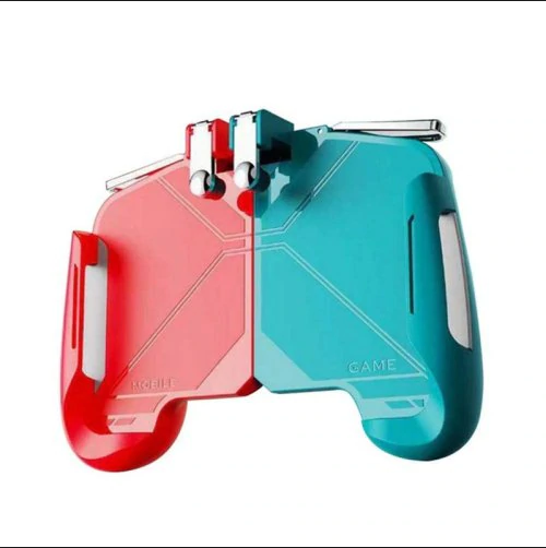 AK16 Multi-function Eating Chicken Gamepad Handle Mobile Game Scoring Tool (Blue)