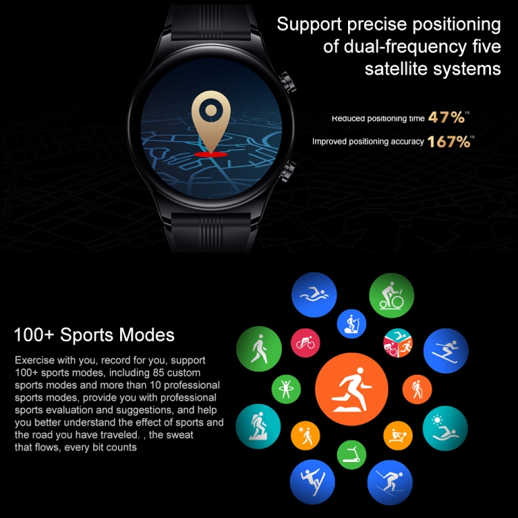 Honor GS 3 Smart Watch Blue