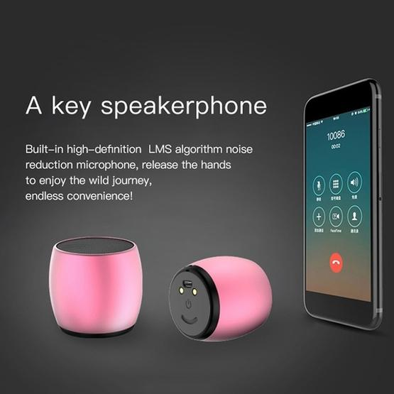 SARDiNE F1 Aluminium Alloy Stereo Wireless Bluetooth Speaker with Charging Dock Gold