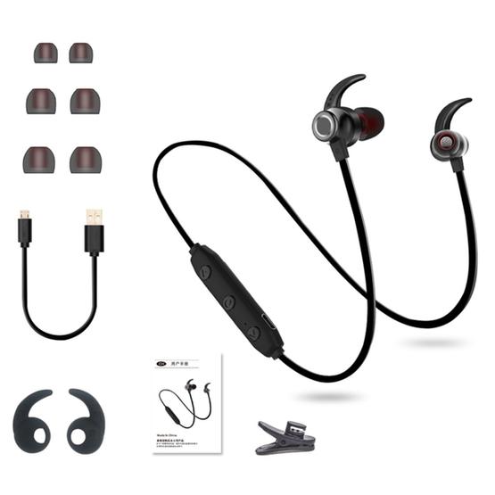 XRM-X5 Sports IPX4 Waterproof Magnetic Earbuds Wireless Bluetooth V4.1 Stereo In-ear Headset (Red)