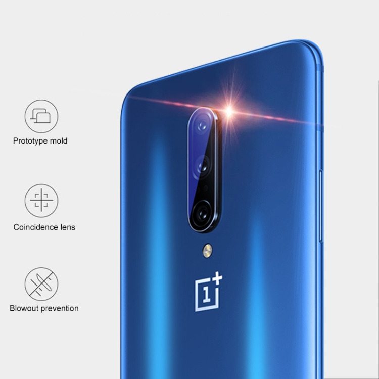 For Oneplus 7T Pro mocolo 0.15mm 9H 2.5D Round Edge Rear Camera Lens Tempered Glass Film