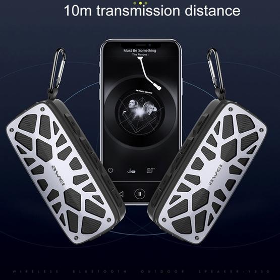 awei Y330 Outdoor Portable Bluetooth Speaker(Black)