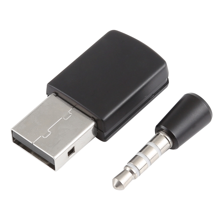 3.5mm & USB Bluetooth Adapter Dongle Receiver and Transmitters for Sony PlayStation PS4