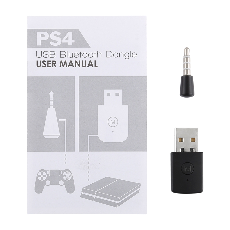 3.5mm & USB Bluetooth Adapter Dongle Receiver and Transmitters for Sony PlayStation PS4