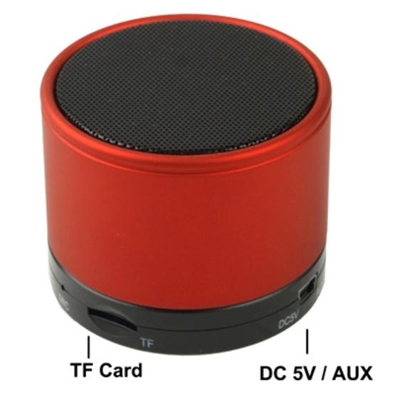 Bluetooth V2.1 Mini Stereo Speaker(Red)