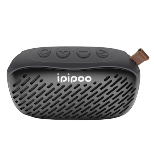 ipipoo YP-6 Outdoor Waterproof IPX45 Hand-held Wireless Bluetooth Speaker Black