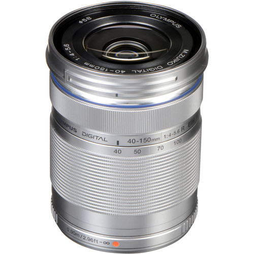 Olympus E-M10 IV Kit (14-42mm f/3.5-5.6 EZ) (40-150mm f/4-5.6 R) Silver