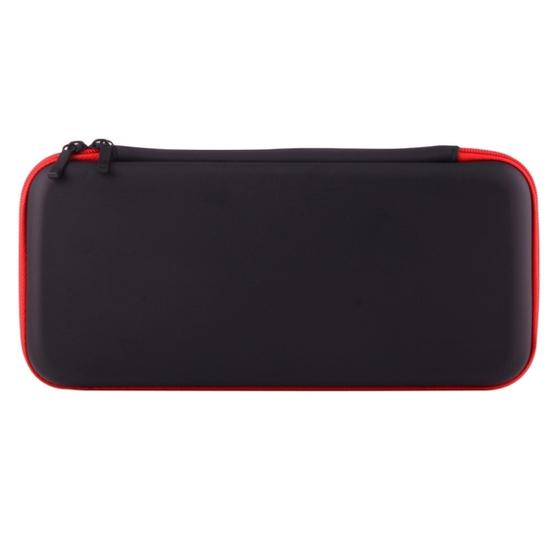 DOBE For Nintendo Switch Game Console Travel Carrying Storage Box Zipper Protective Bag Holder Shell(Black + Red)