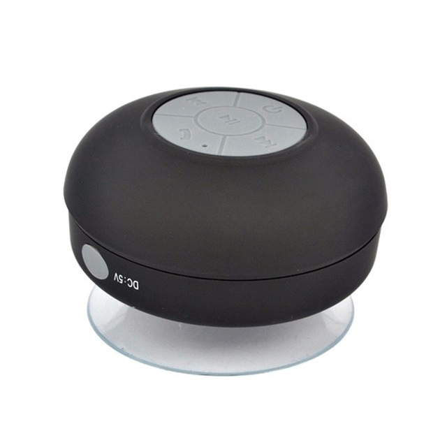 Mini Portable Subwoofer Shower Wireless Waterproof Bluetooth Speaker (Yellow)