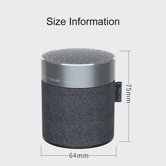 Oneder V13 Mini Wireless Bluetooth Speaker Grey