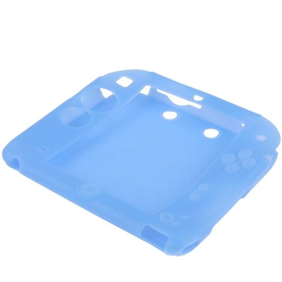 Pure Color Ultra Thin Silicone Case for Nintendo 2DS(Blue)