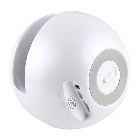 BT-118 Mini Wireless Bluetooth Speaker with Breathing Light (White)