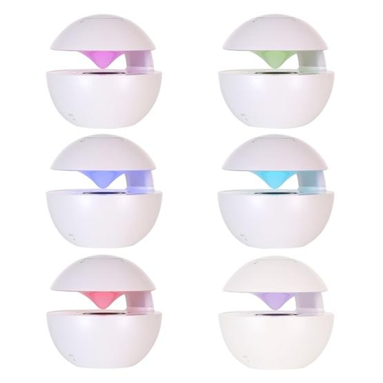 BT-118 Mini Wireless Bluetooth Speaker with Breathing Light (White)