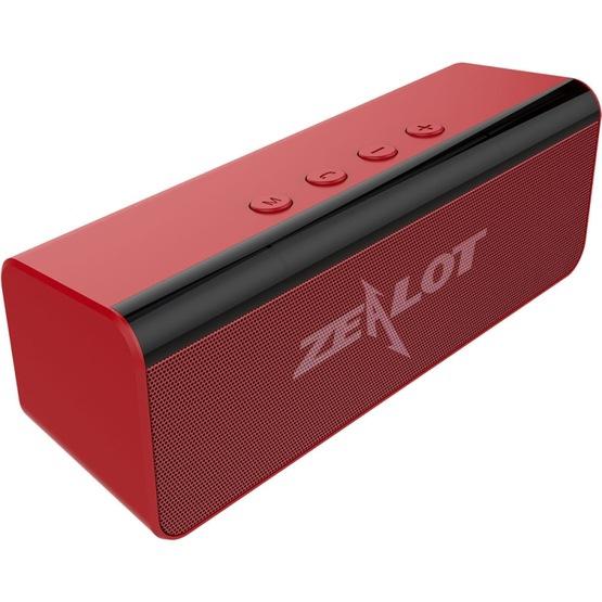 ZEALOT S31 10W 3D HiFi Stereo Wireless Bluetooth Speaker Red