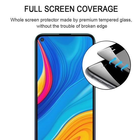 For Huawei Enjoy 10 Full Glue Full Cover Screen Protector Tempered Glass Film