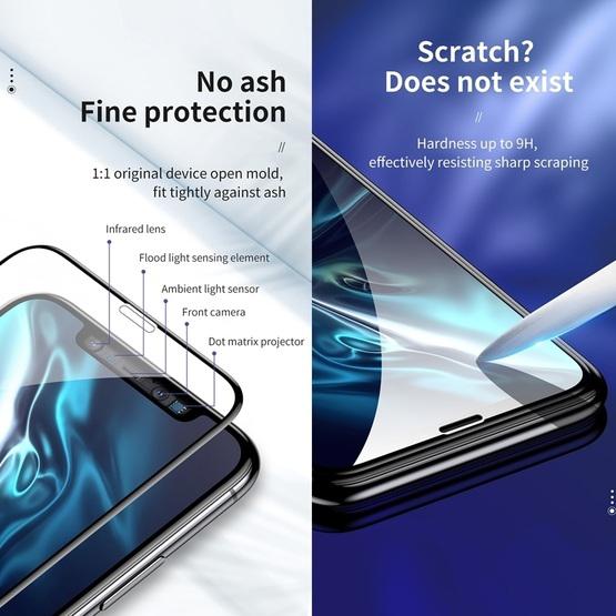 For iPhone 11 Pro / XS / X TOTUDESIGN HD Anti Dust Tempered Glass Film
