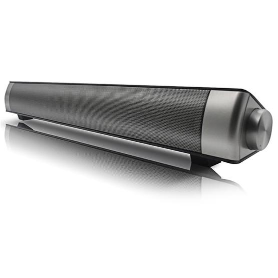 Soundbar LP-08 (CE0150) USB MP3 Player 2.1CH Bluetooth Wireless Sound Bar Speaker (Black)