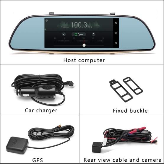 Car DVR - A2030 7 inch 140 Degrees Wide Angle Full HD 1080P 3G