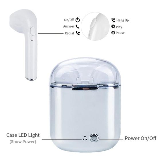 I7s Binaural Wireless Bluetooth TWS Earphone with Charging Bin Plating