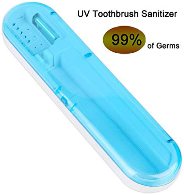 UV Light Portable Travelling Dental Equipment Toothbrush Sanitizer Box