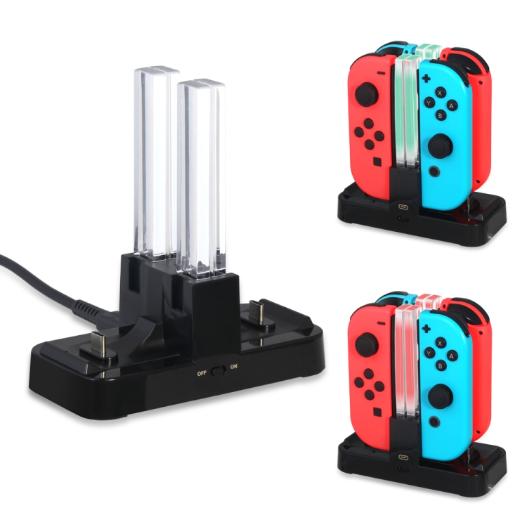 Multi-Function Charging Dock Station For Nintendo Switch Joy-Con Pro Controller Game Accessories