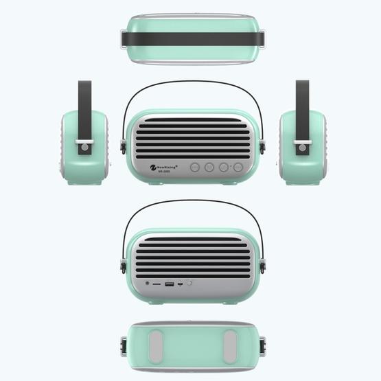 NewRixing NR-3000 Stylish Household Bluetooth Speaker(Dark Blue)