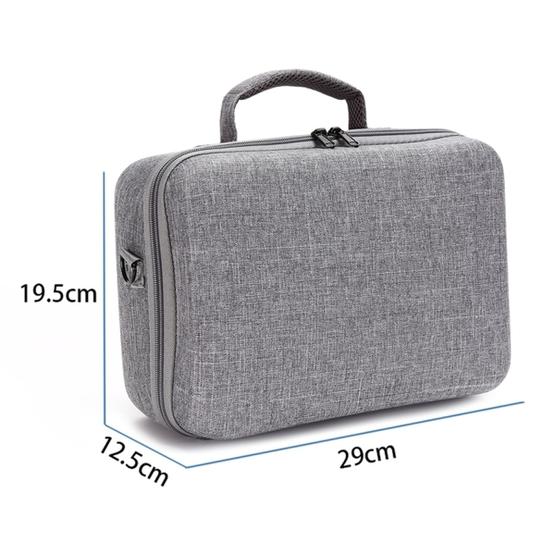 Portable EVA Single Shoulder Storage Bag Suitcase for Nintendo Switch (Grey)