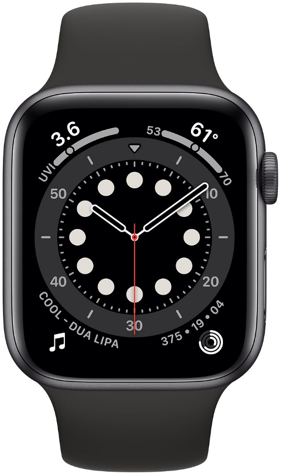 Etoren.com | Apple Watch Series 6 GPS 44mm Space Gray Aluminium Case