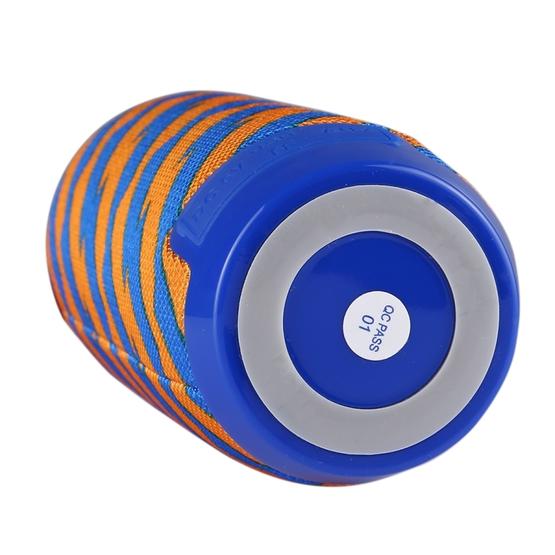 T&G TG106 Portable Wireless Bluetooth V4.2 Stereo Speaker with Handle Orange+Blue