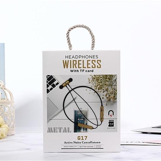 MG-G17 Bluetooth 4.2 Sport Wireless Bluetooth Earphone (Gold)