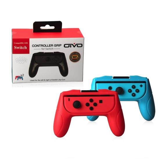 OIVO 2 PCS Left and Right Game Handle Grip Controller for Nintendo Switch Joy-con Grip