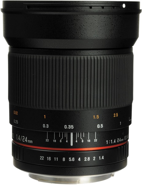 Samyang 24mm f/1.4 ED AS UMC (Canon EF Mount)