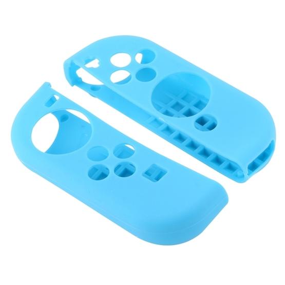 2 PCS for Nintendo Switch Game Button Silicone Protective Cover, Random Color Delivery(Blue)