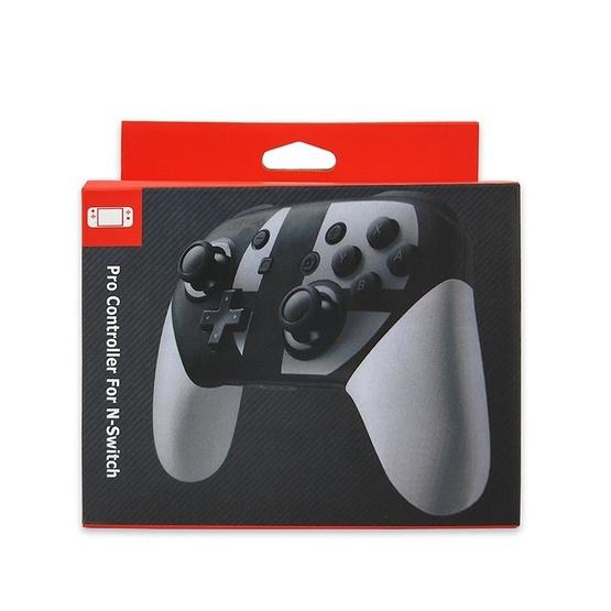 Wireless Game Pro Controller With Screenshot Vibration Function for N-Switch(White)