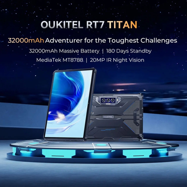 Etoren EU  Oukitel RT7 Titan Rugged Tablet 10.1 inch LTE 256GB Black (8GB  RAM)- Beste Angebote en ligne