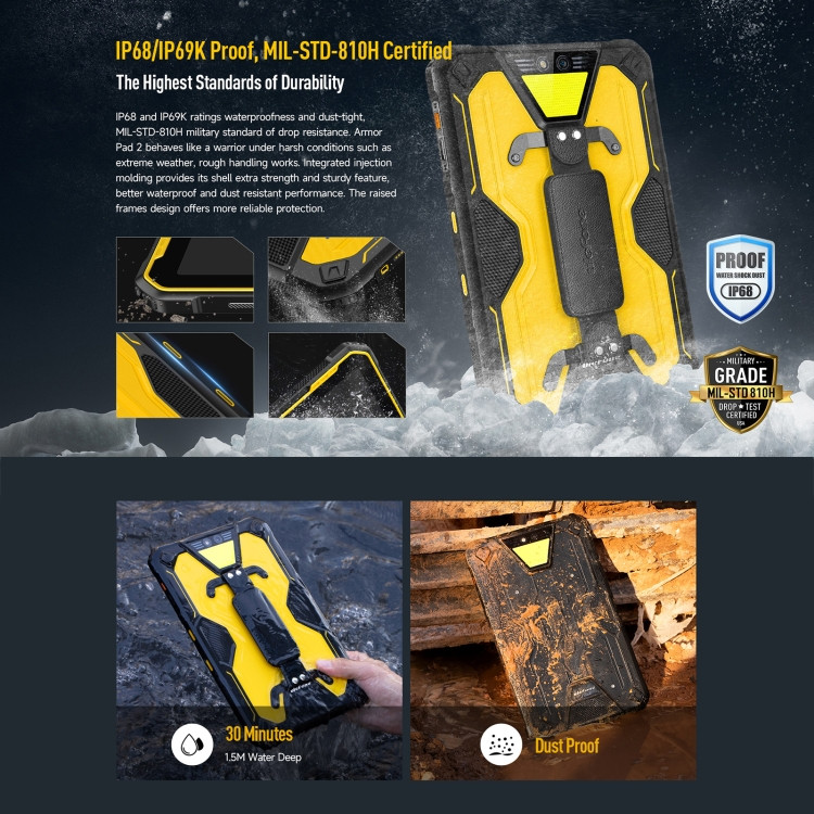 Ulefone Introduces Rugged Armor Pad 2 Tablet for Extreme Conditions –  Dutchiee