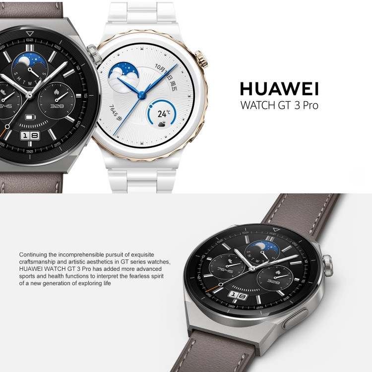 HUAWEI WATCH GT 3 Pro Ceramic - HUAWEI France