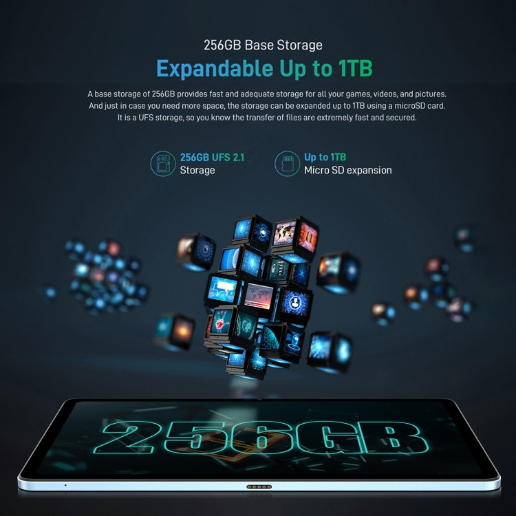 DOOGEE T20 Tablet 10.4 2K TÜV Certified Display 8GB+256GB