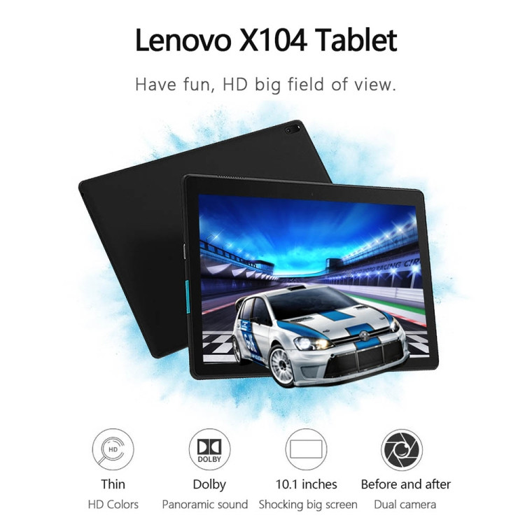 Lenovo Tab E10, 10.1” family entertainment tablet